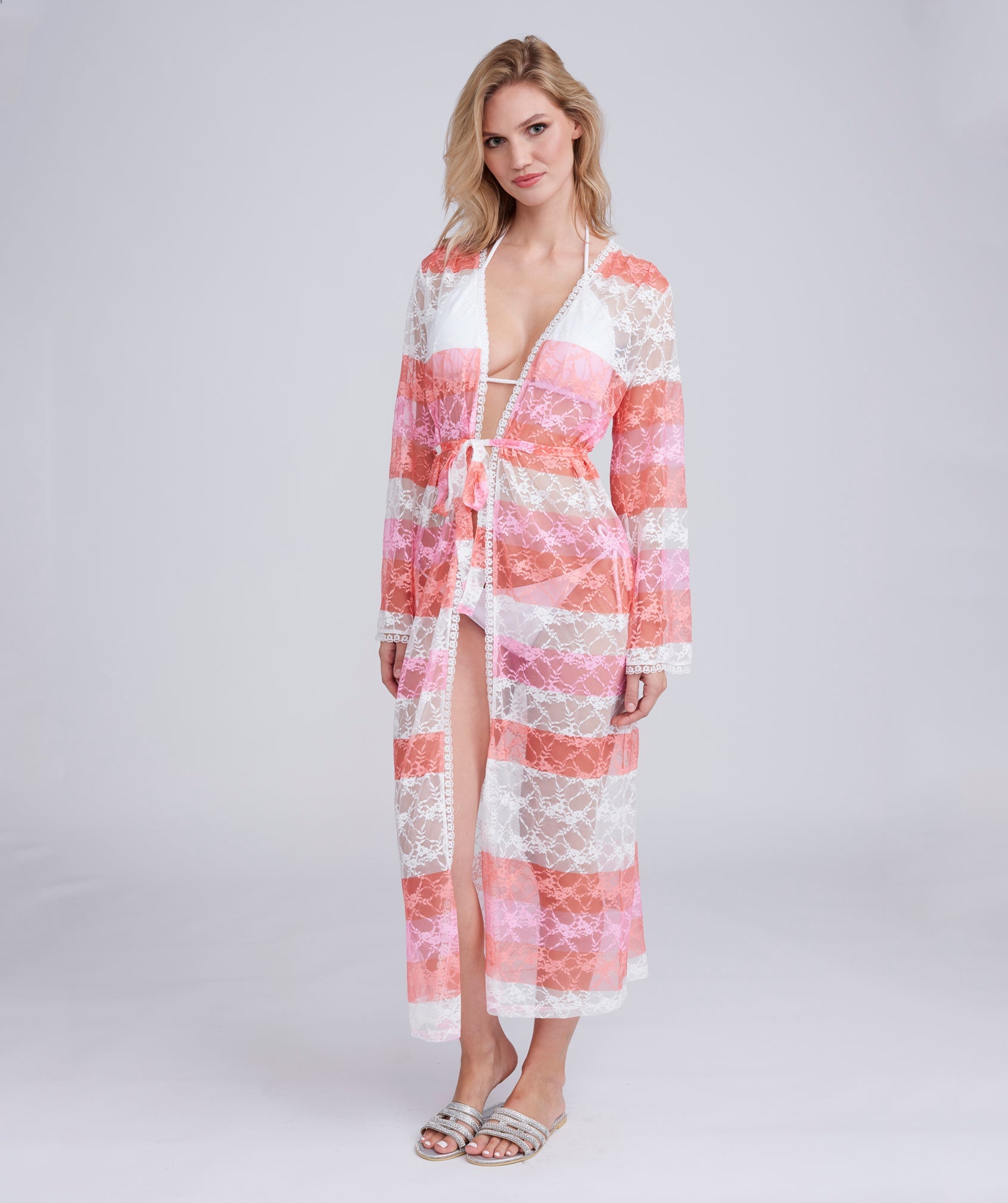 Serenity Maxi Coverup Coral